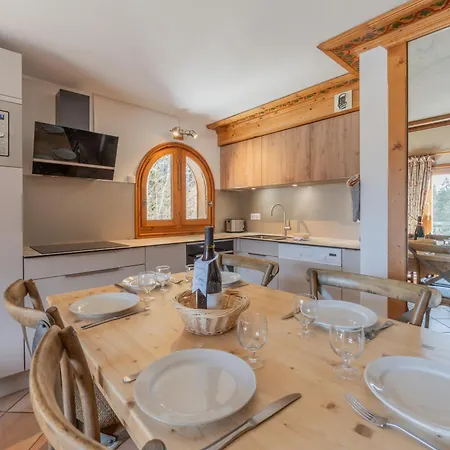 Lejlighed Le Cristal Mb18 Mont-blanc View, Pool, Parking & Free Wifi - Happy Argentière